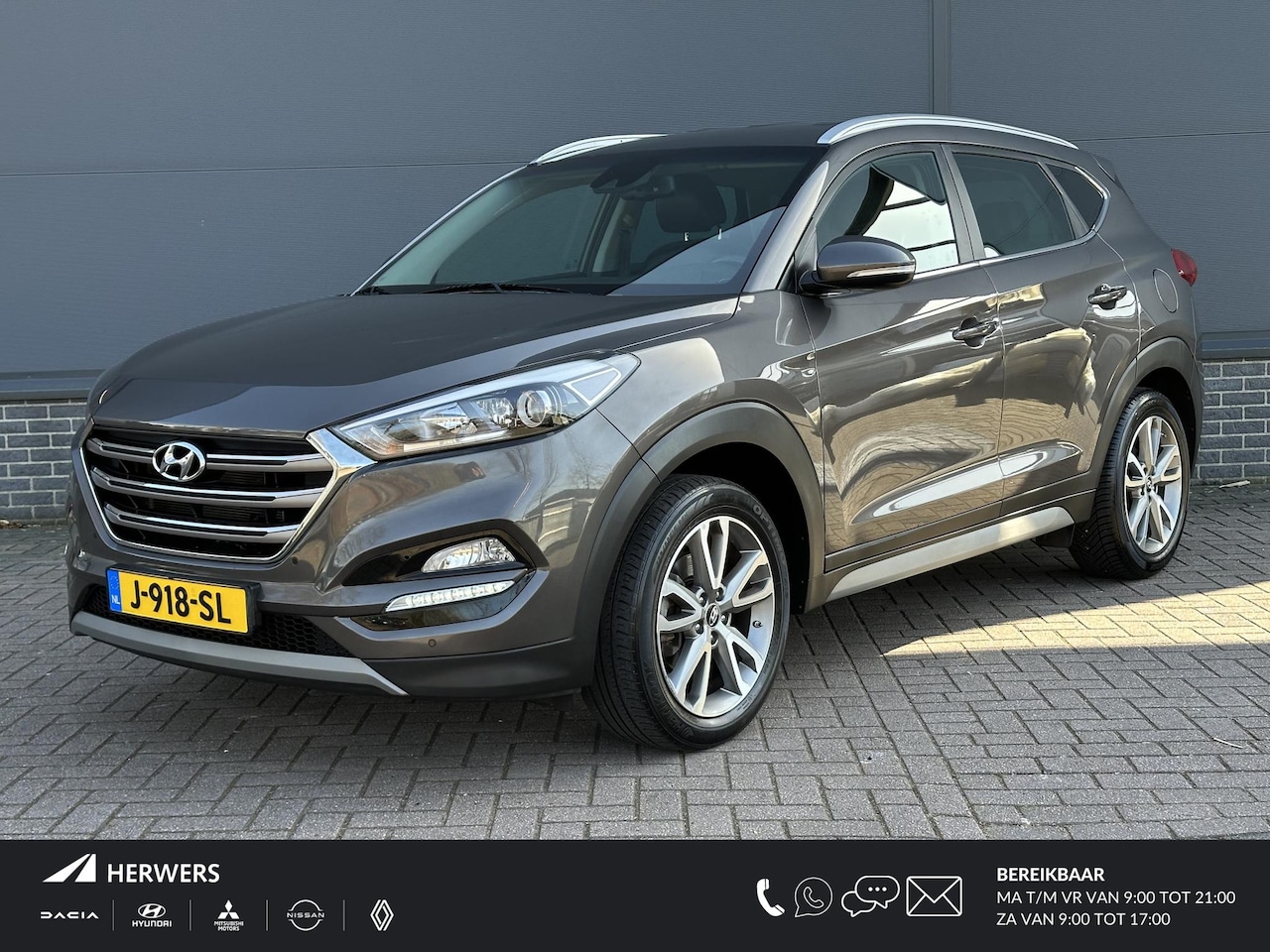 Hyundai Tucson - 1.6 T-GDi Premium 177 pk / Trekhaak / 1900KG Trekgewicht / Elektrische Bedienbare Stoelen - AutoWereld.nl