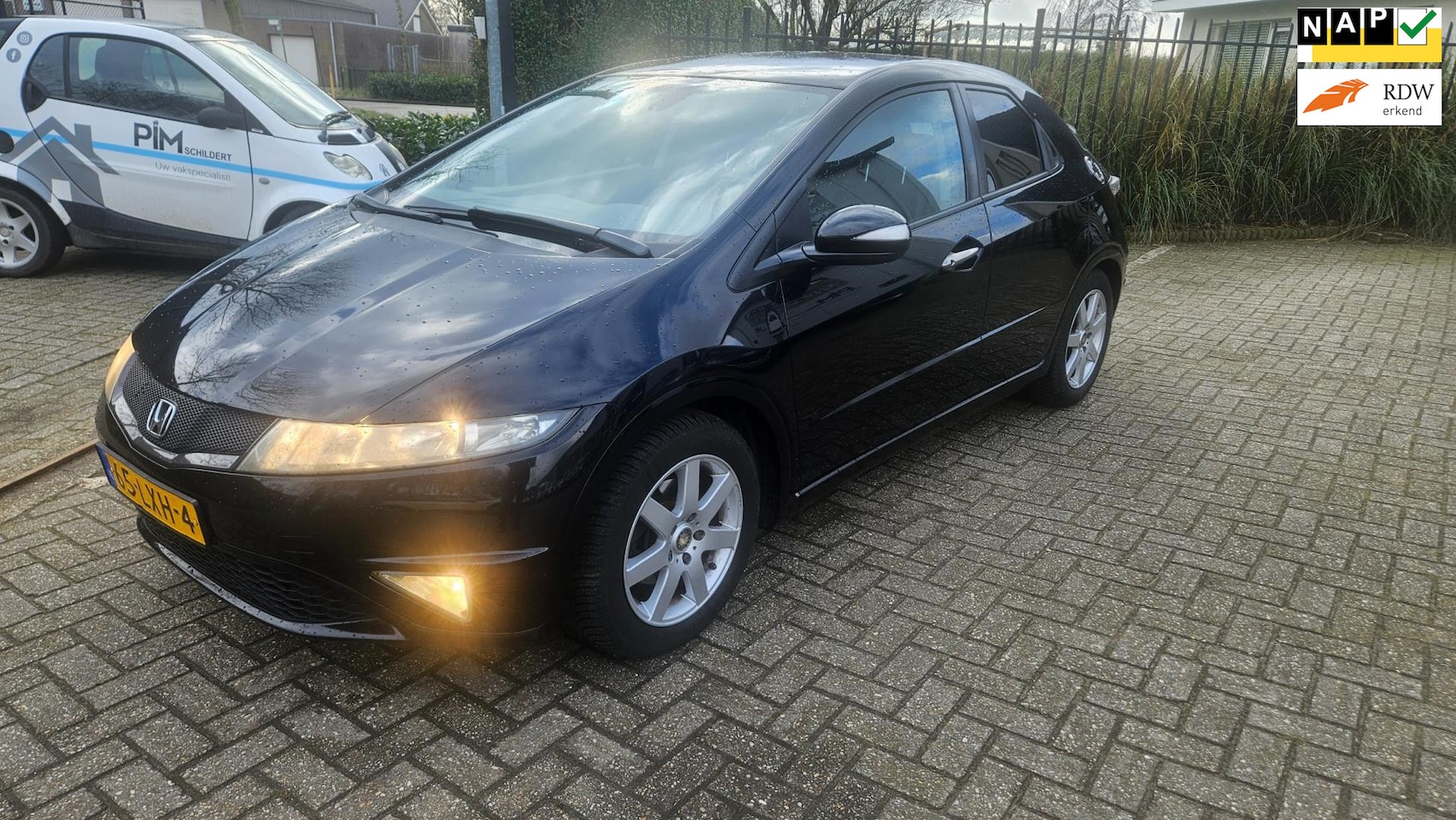 Honda Civic - 1.4 Sport AIRCO/HALF-LEER/BJ.2010 - AutoWereld.nl