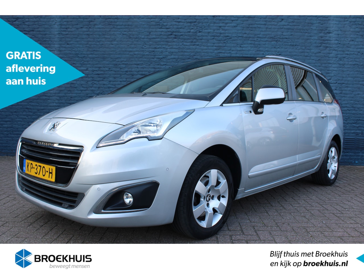 Peugeot 5008 - SUV 1.2 PureTech 130pk Style 7p. | Navigatie | Panoramadak | Lichtmetaal | 71.000km | Trek - AutoWereld.nl