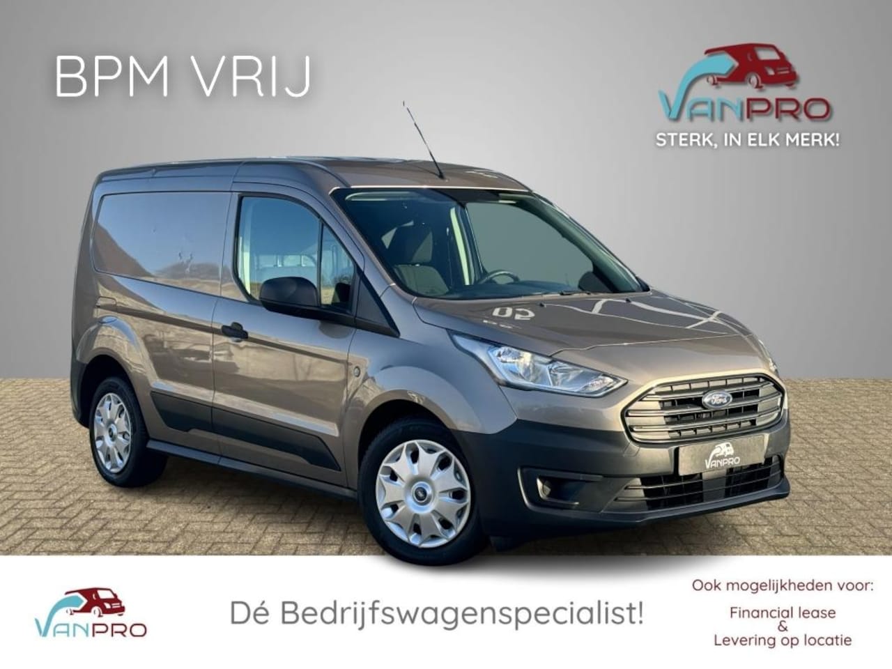 Ford Transit Connect - 1.5 ECOBLUE L1 TREND / NIEUWE APK / Airco / Trekhaak / Multifunc - AutoWereld.nl