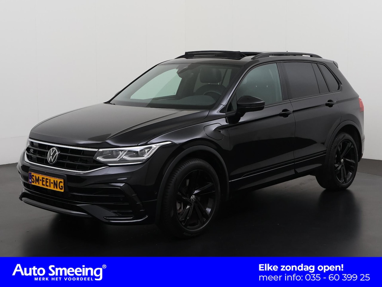 Volkswagen Tiguan - 1.4 TSI eHybrid R-Line Black Style | Panoramadak | Leder | 360 Camera | Adaptief Demping | - AutoWereld.nl