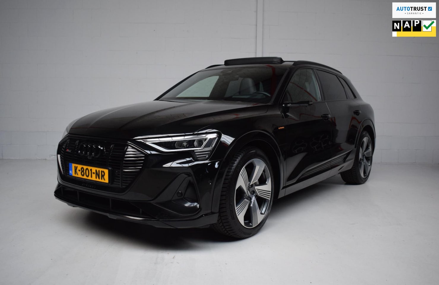 Audi e-tron - E-tron 50 quattro Launch edition plus 71 kWh PANORAMADAK / 360CAMERA / B&O / 21INCH / NACH - AutoWereld.nl