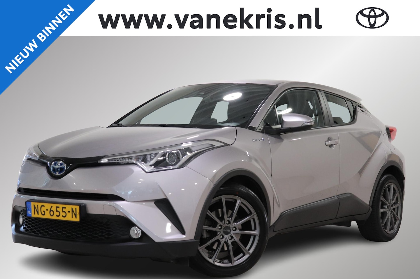 Toyota C-HR - 1.8 Hybrid Dynamic 1.8 Hybrid Dynamic, Navigatie, Keyless entry, LM velgen, Cruise Control, NL auto! - AutoWereld.nl