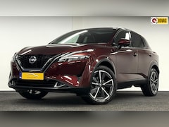 Nissan Qashqai - 1.3 MHEV Xtronic Tekna*Trekhaak*Panodak*Leder*360Camera*Navi*Carplay