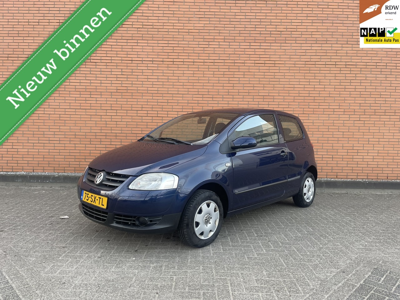 Volkswagen Fox - 1.2 2006 Blauw 158DKM | NAP | ZUINIG | APK - AutoWereld.nl