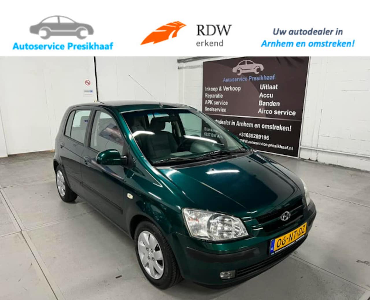 Hyundai Getz - 1.3i GLS AIRCO / NAP / 5-DEURS - AutoWereld.nl