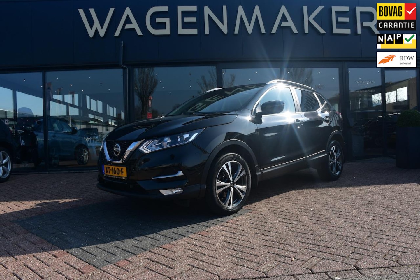 Nissan Qashqai - 1.2 Tekna Clima|Cruise|NAVI|PANO|DealerOH - AutoWereld.nl