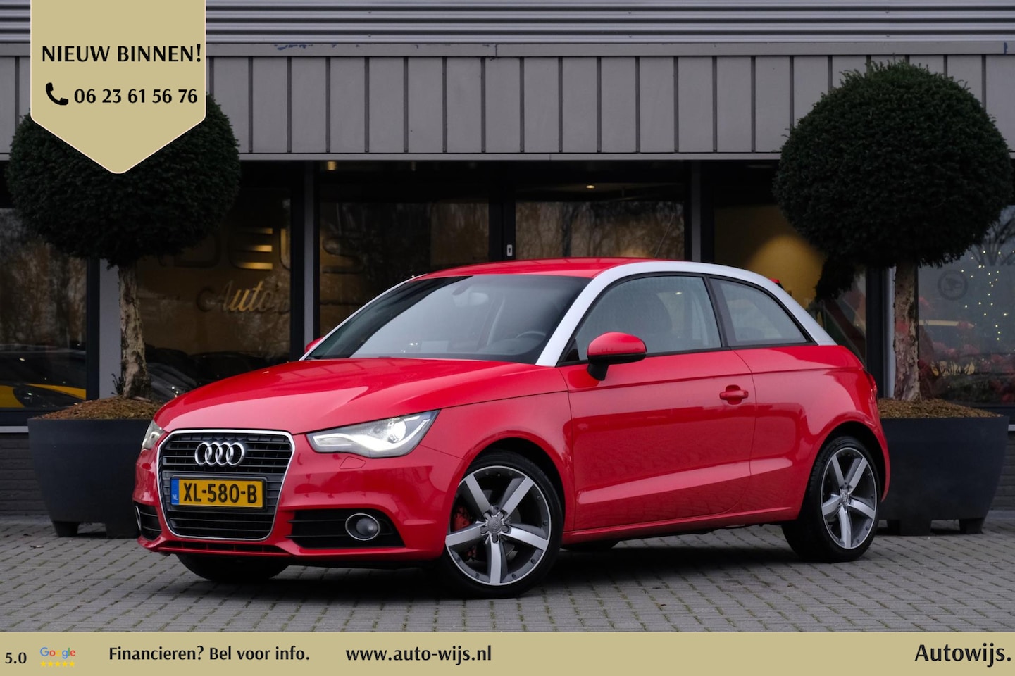 Audi A1 - 1.4 TFSI 119g. Ambition Pro Line Business|Navi|Xenon|Cruise|S-Line Velg - AutoWereld.nl