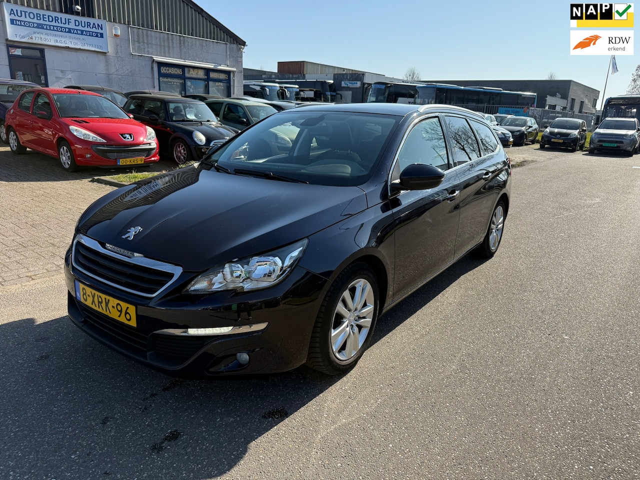 Peugeot 308 SW - 1.6 BlueHDI Blue Lease Executive NAV.+ Clima Bj:2014 NAP! - AutoWereld.nl