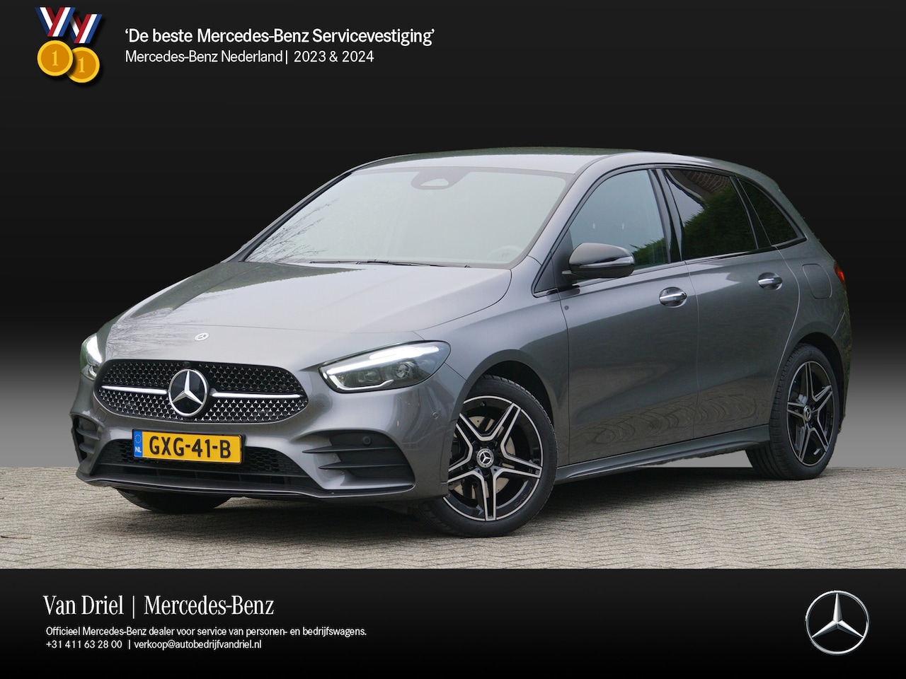 Mercedes-Benz B-klasse - B 250 e AMG Line Facelift | Distronic Burmester Trekhaak Keyless Multibeam - AutoWereld.nl