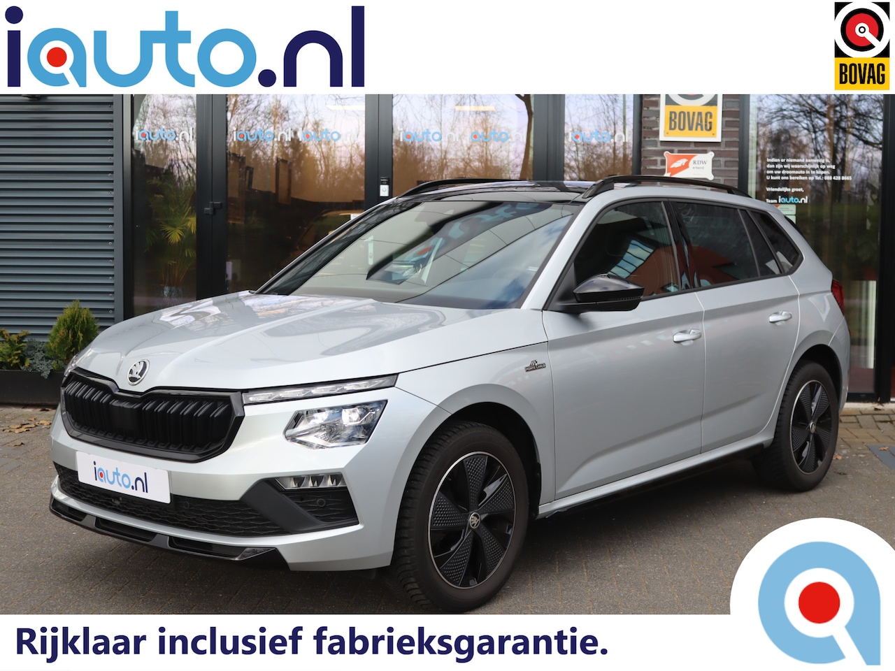 Skoda Kamiq - 1.0 TSI 85kW DSG Monte Carlo Pano/Navi High/Dodehoek/Camera/Keyless/Matrix LED/ACC/DAB+ - AutoWereld.nl