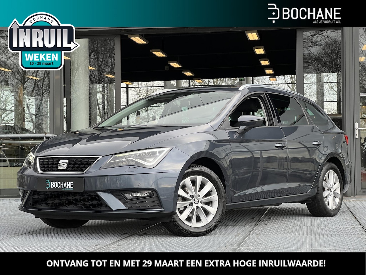 Seat Leon ST - 1.0 TSI Style Ultimate Edition | Trekhaak | Navigatie | Apple Carplay - AutoWereld.nl