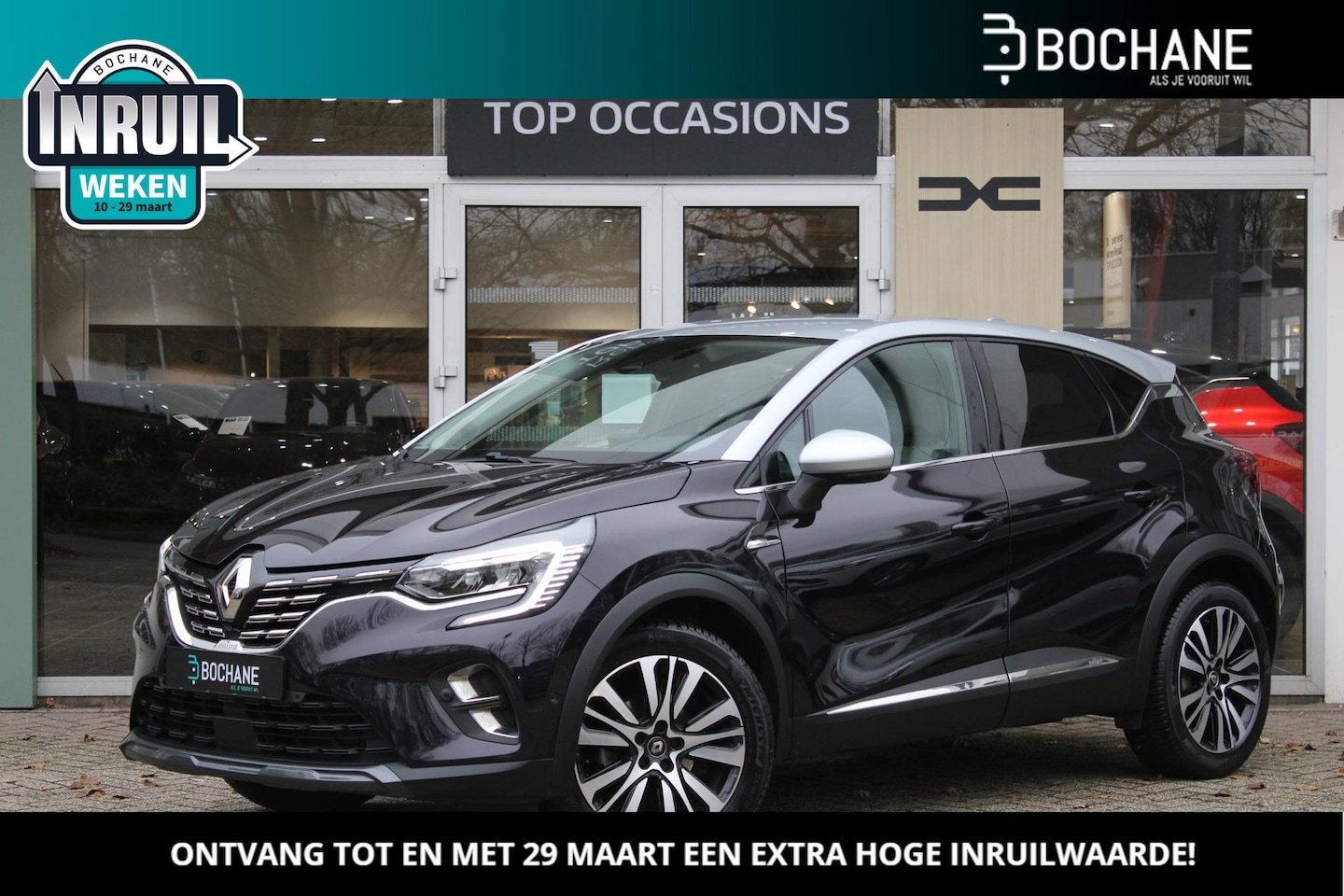 Renault Captur - 1.3 TCe 130 EDC Initiale Paris | File-Assistent | Trekhaak | All-Season banden - AutoWereld.nl