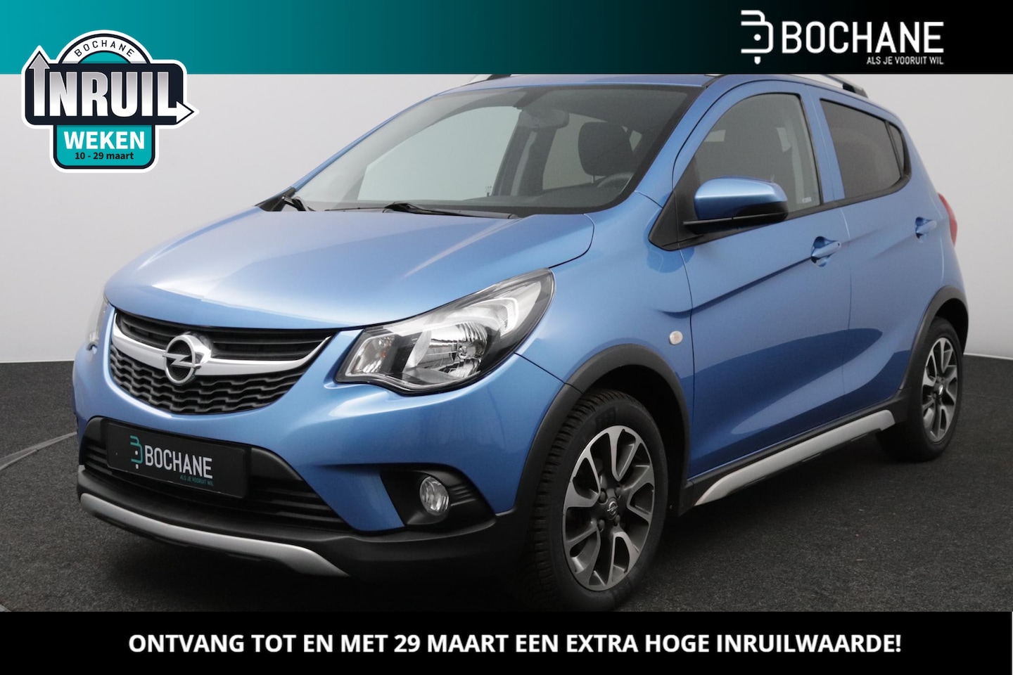 Opel Karl - 1.0 Rocks Online Edition |Apple Carplay/Android Auto |Airco / Lichtmetalen Velgen / Parkee - AutoWereld.nl