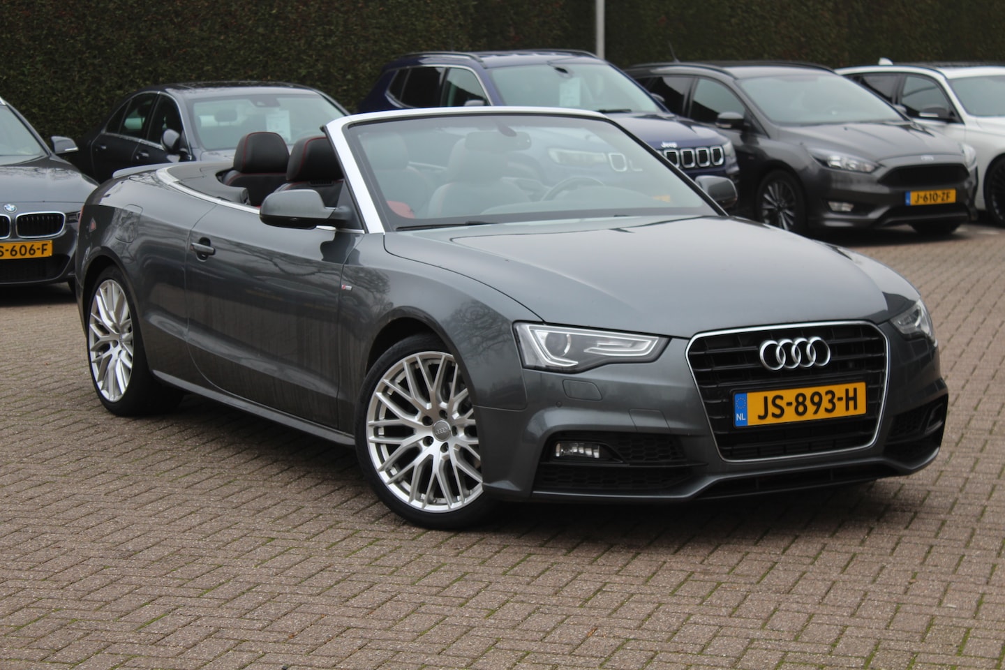 Audi A5 Cabriolet - 1.8 TFSI Sport Edition NL Auto! / Leder / Nekverwarming / 19'' / B&O / Elektr. stoelen / N - AutoWereld.nl