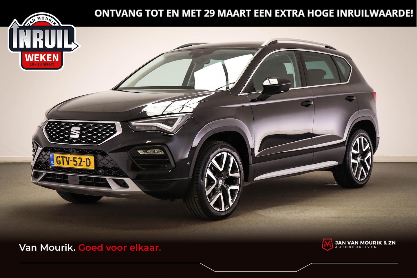 Seat Ateca - 1.5 TSI Xperience Business Intense | SAFE & DRIVING PACK | DAB | APPLE | 360 CAMERA - AutoWereld.nl