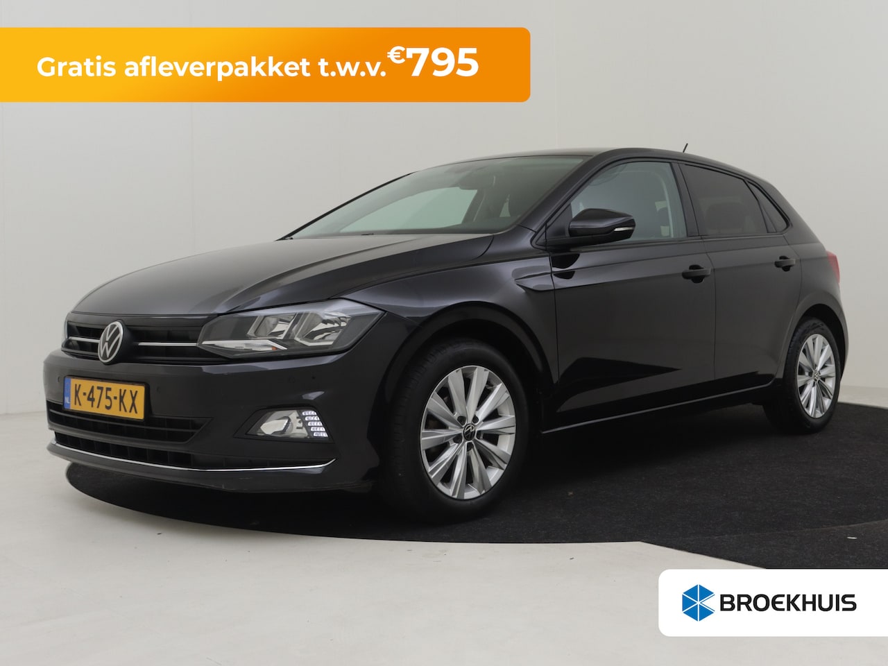 Volkswagen Polo - 1.0 TSI Highline 96pk | 100% dealeronderhouden | Adaptief cruise control | Navigatie | App - AutoWereld.nl