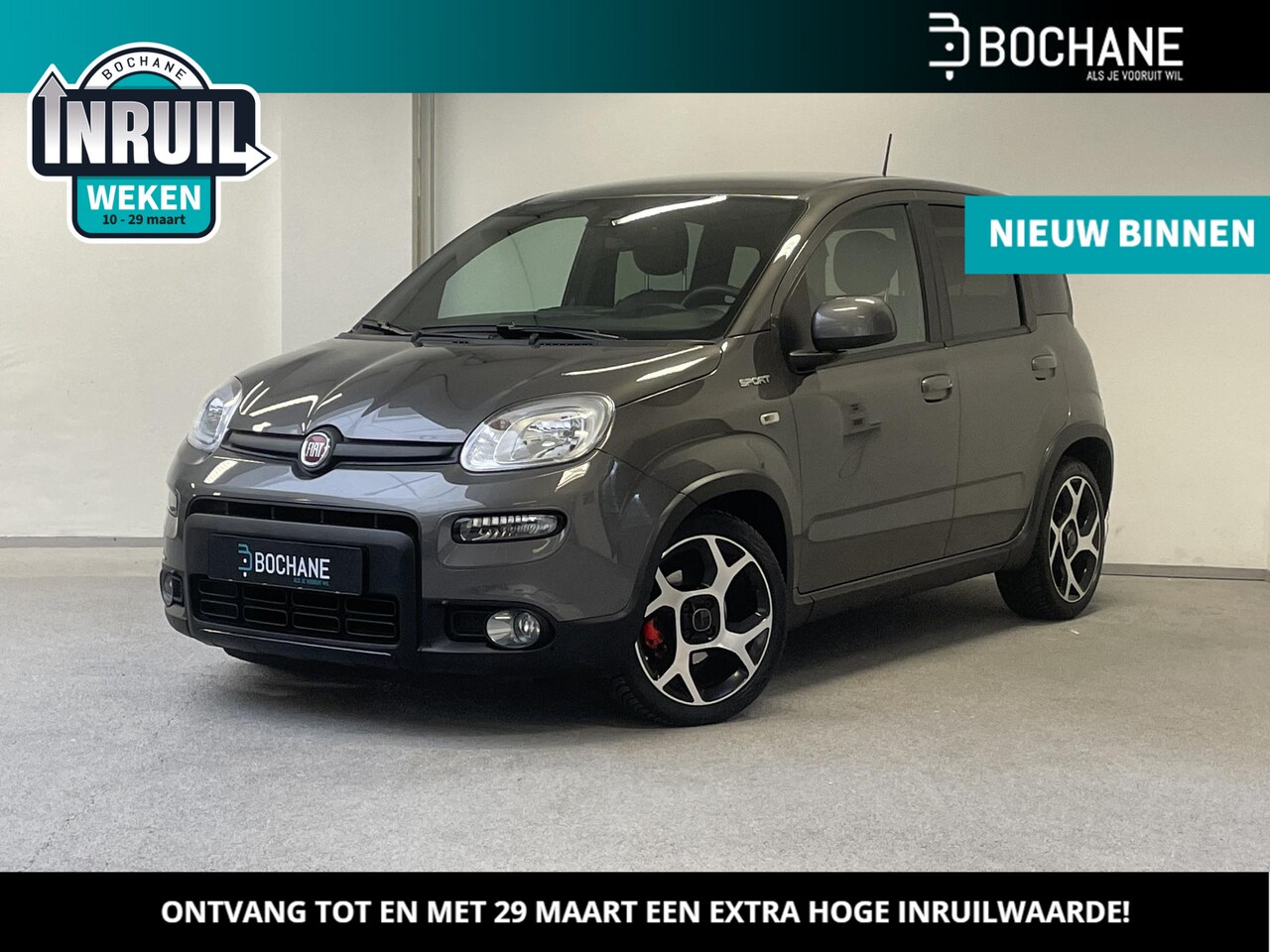 Fiat Panda - 1.0 Hybrid Sport | CARPLAY | CLIMA | PDC | ORG.NL | - AutoWereld.nl