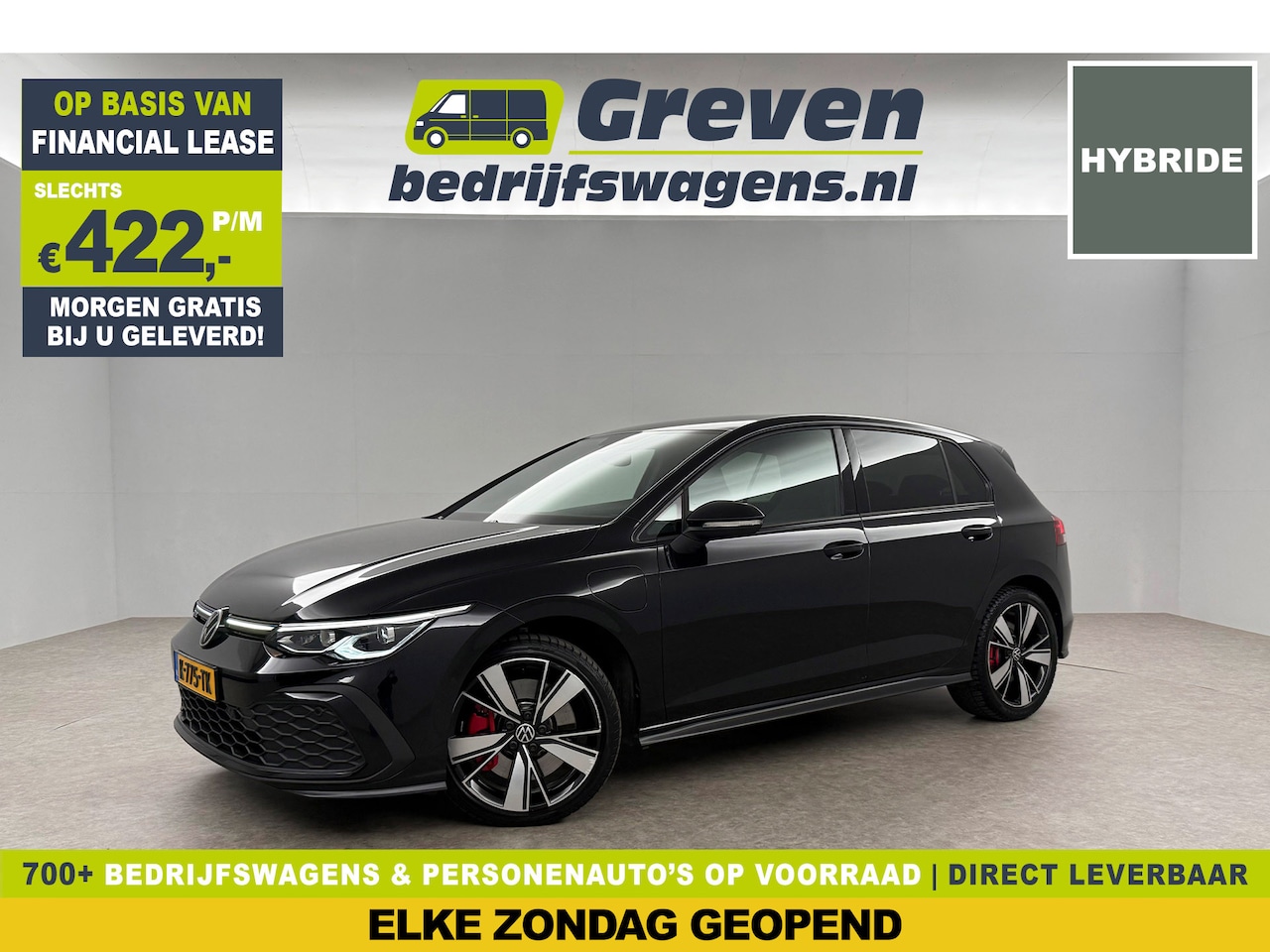 Volkswagen Golf - 1.4 GTE DSG 245PK Adaptive Cruise IQ Lights LED Sfeerverl. Carplay Clima Virtual Navi 18"L - AutoWereld.nl