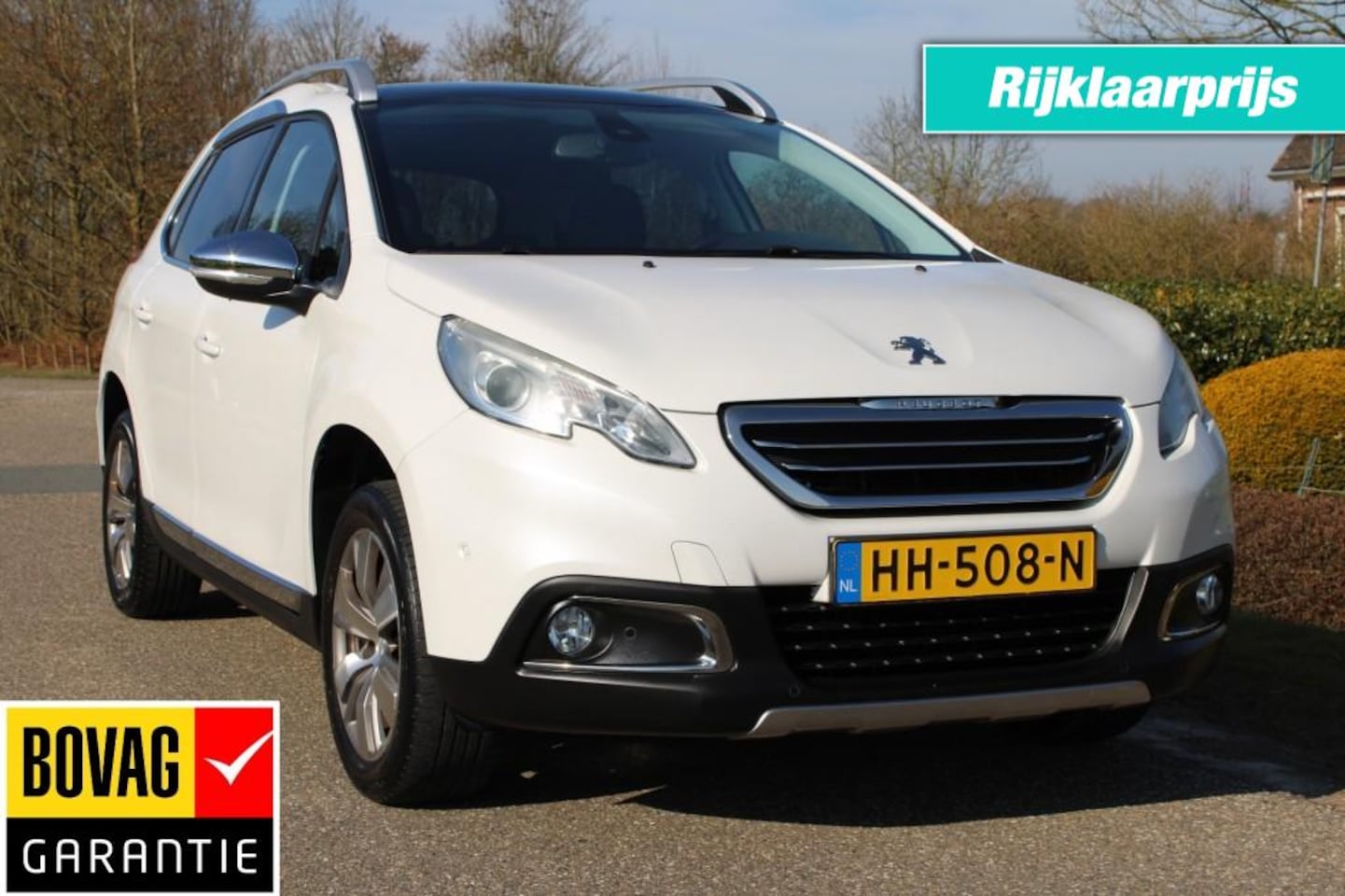 Peugeot 2008 - 1.2 82pk Allure ECC/panodak/navi/half leer/cruise/trekhaak - AutoWereld.nl