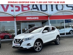 Nissan Qashqai - 1.3 DIG-T 140PK TEKNA NAVI PANO-DAK TREKHAAK CAMERA AIRCO LMV PD