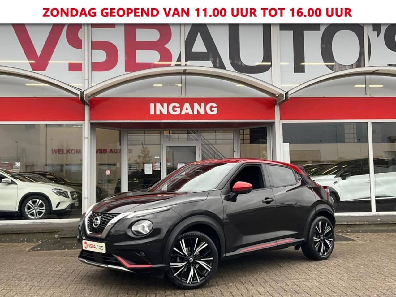 Nissan Juke - 1.0 DIG-T AUT. N-DESIGN LED NAVI CAMERA CARPLAY - AutoWereld.nl