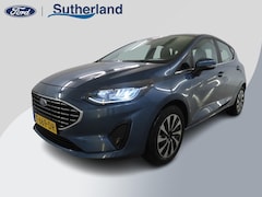 Ford Fiesta - 1.0 EcoBoost Hybrid Titanium VERWACHT| Scherm met Carplay/Android auto | Camera | Cruise c