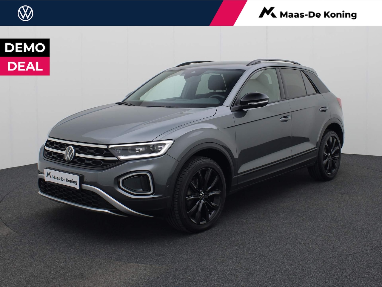 Volkswagen T-Roc - 1.5 Tsi150PK DSG Style Blackstyle · ACC · Camera · Park Assist · App-Connect · Navi · 18'' - AutoWereld.nl