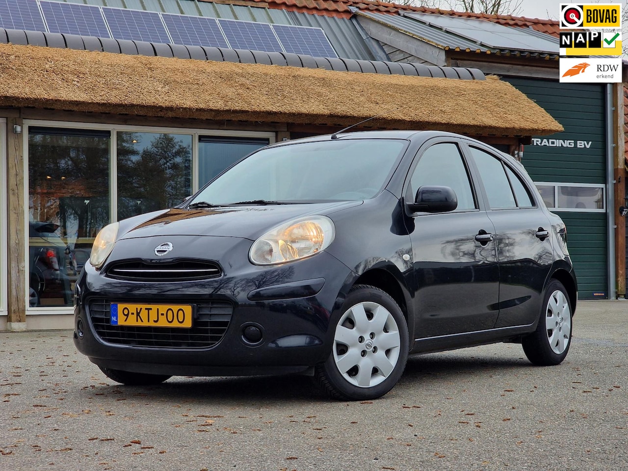 Nissan Micra - 1.2 DIG-S Acenta 1.2 DIG-S Acenta (5 Deurs / Airco / Bluetooth / NL Auto / NAP / Goed onderhouden) - AutoWereld.nl