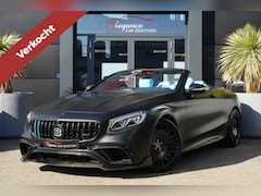 Mercedes-Benz S-klasse Cabrio - AMG 63 4MATIC+ 612pk BRABUS/Nachtzicht/Burmester/360Camera