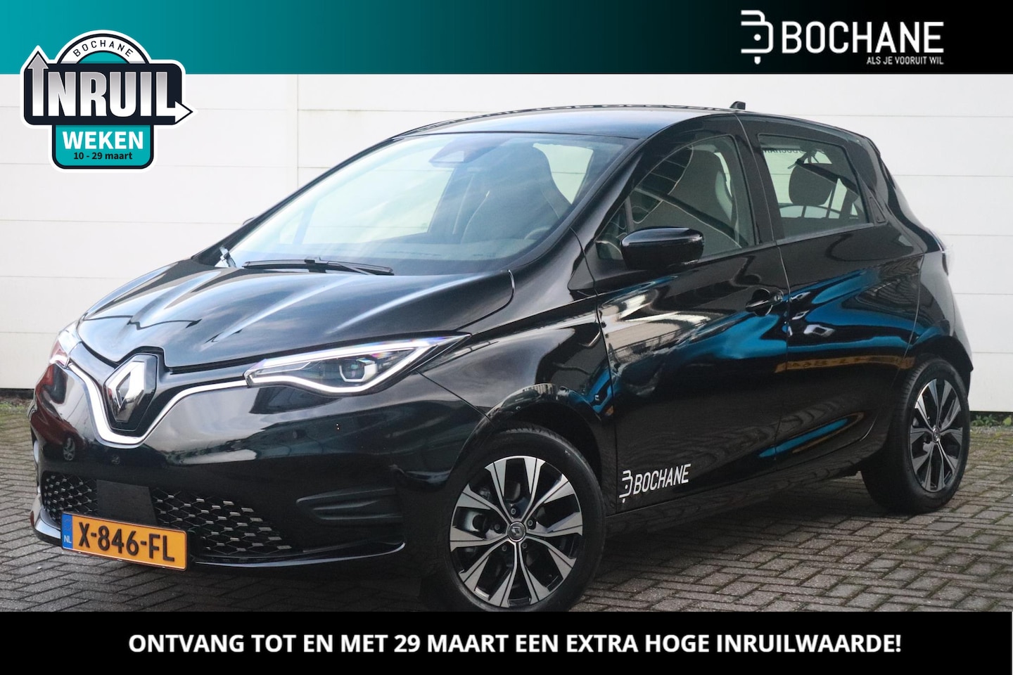 Renault Zoe - R135 Evolution 52 kWh (Koopaccu) (Hoge Instap) Snel laden | Groot Accupakket | Navigatie | - AutoWereld.nl