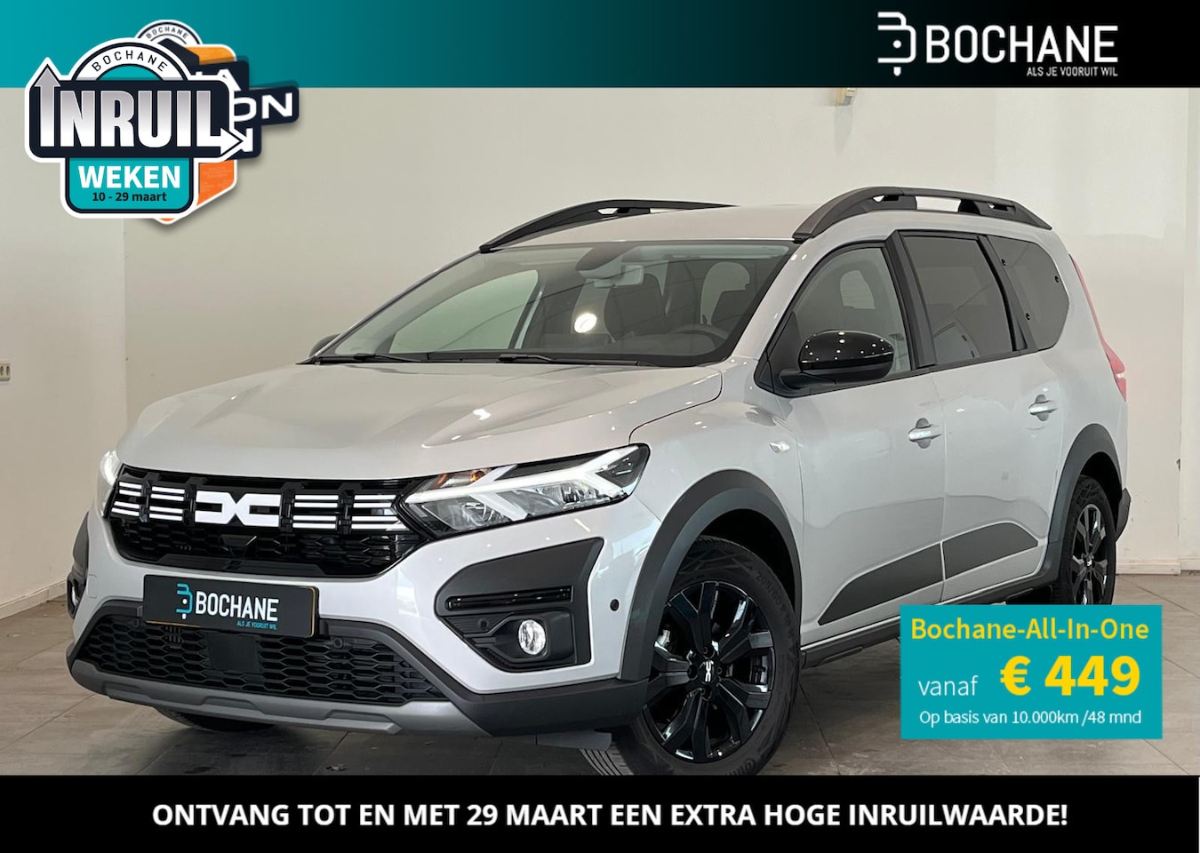 Dacia Jogger - 1.0 TCe 110 Extreme 7p. | 7-persoons | Navigatie | Dodehoekdetectie | Parkeersensoren voor - AutoWereld.nl