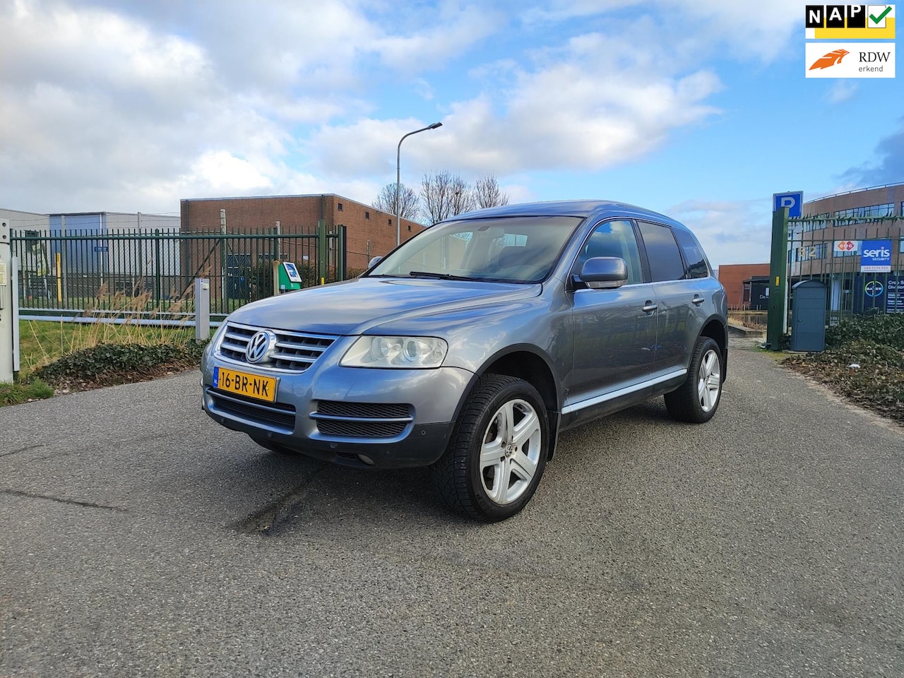 Volkswagen Touareg - 2.5 TDI 4X4 Grijskenteken! Apk! Nap!!! - AutoWereld.nl