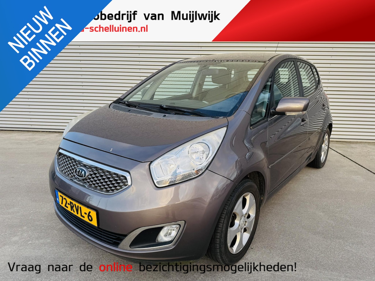 Kia Venga - 1.6 X-ecutive Automaat Nw geleverd & onderhouden | Trekhaak |incl. Nw Achteruitrijcamera - AutoWereld.nl