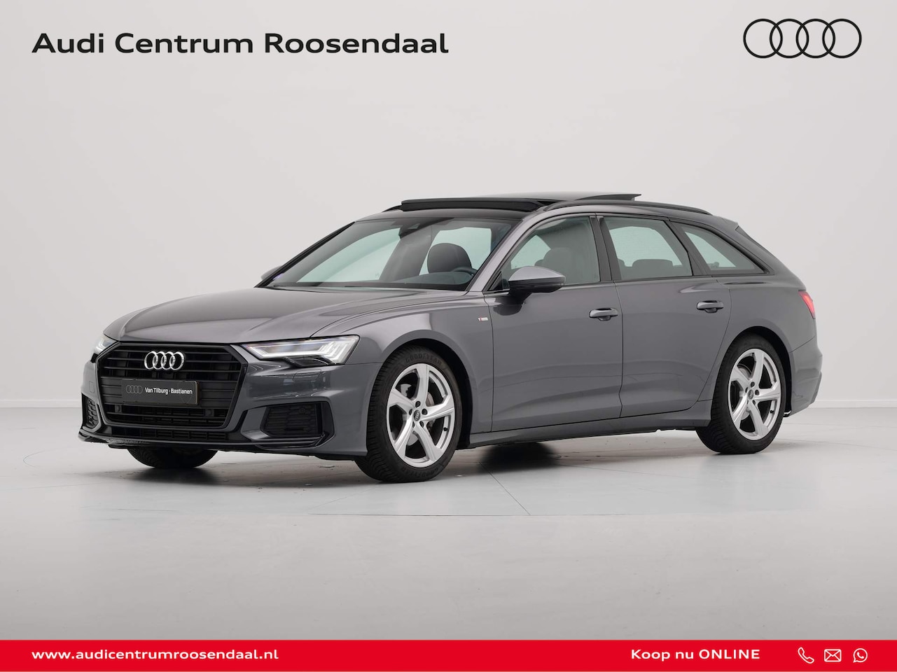 Audi A6 Avant - 40 204 pk TFSI S edition S Line Panoramadak Matrix Audi Sound - AutoWereld.nl