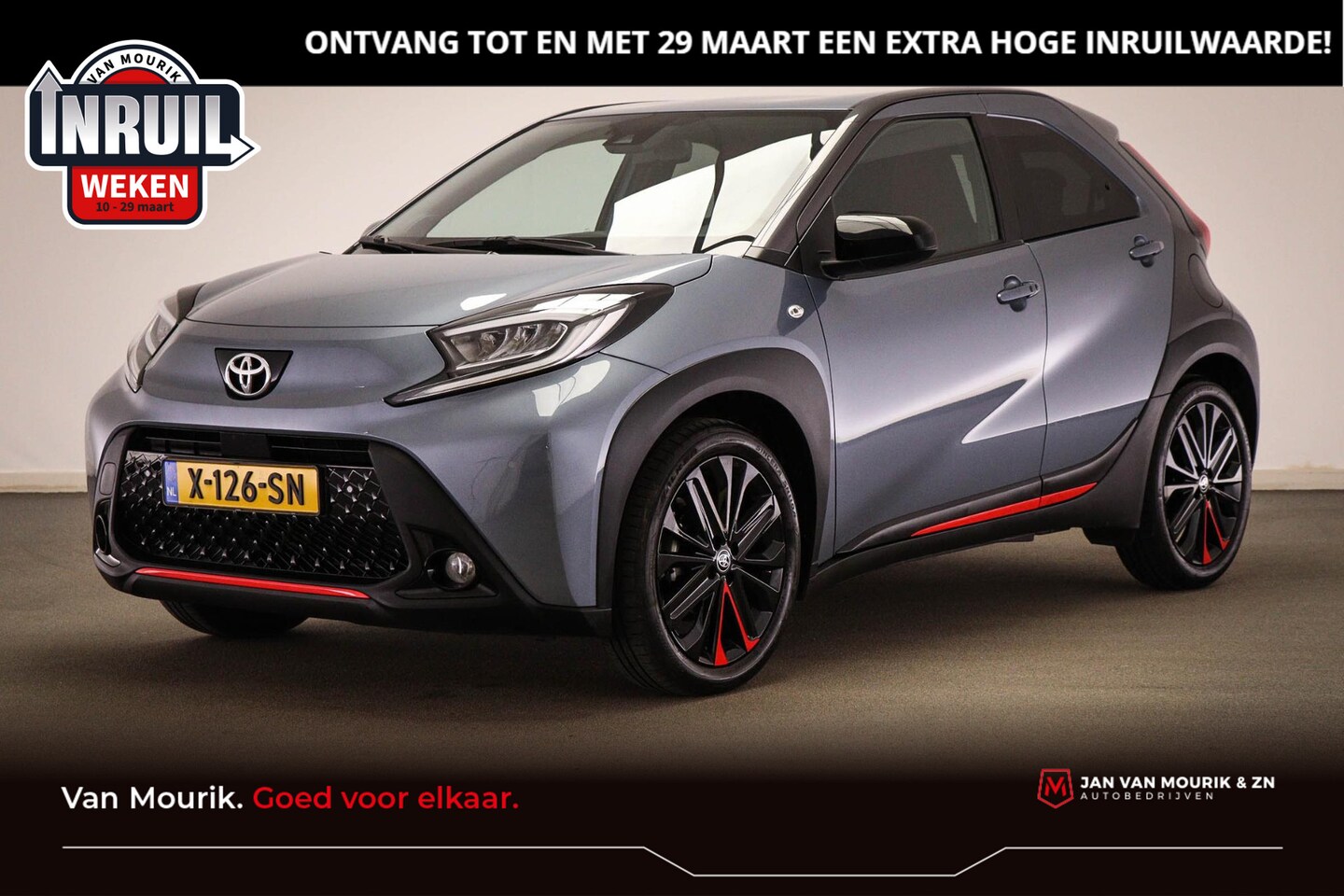 Toyota Aygo X - 1.0 VVT-i S-CVT Premium | JBL DAB | UNDERCOVER | CAMERA | 18" - AutoWereld.nl