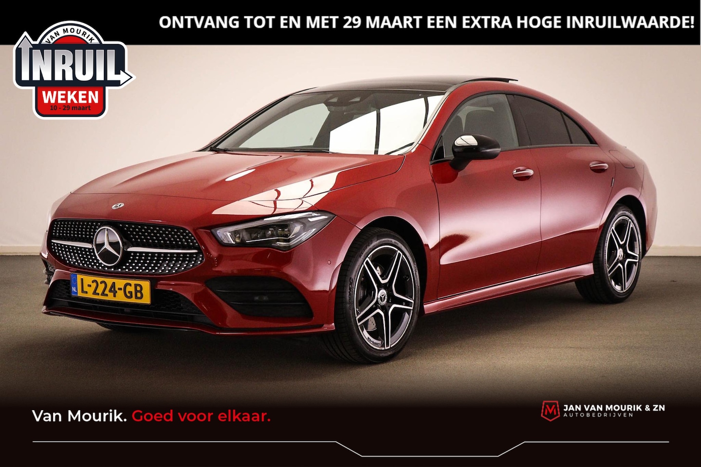 Mercedes-Benz CLA-Klasse - 250 e Business Solution AMG Limited | BUSINESS PLUS PACK | WIDESCREEN | SFEERVERLICHTING | - AutoWereld.nl