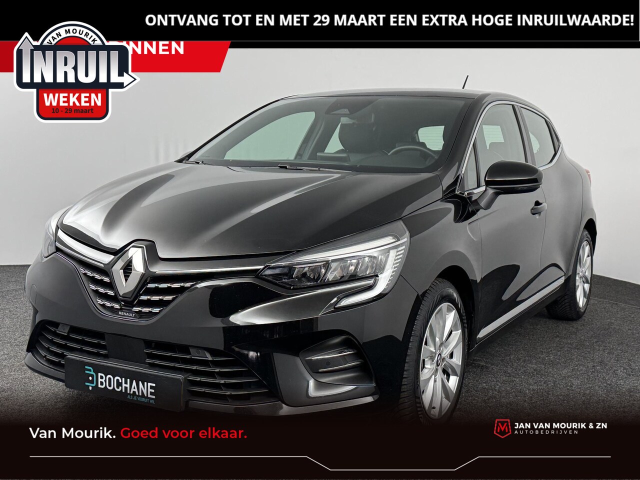 Renault Clio - 1.0 TCe 90 CVT Intens AUTOMAAT / APPLE CARPLAY|ANDROID AUTO / - AutoWereld.nl