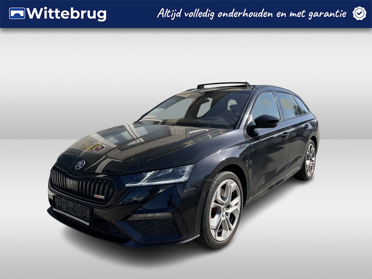 Skoda Octavia Combi - 1.4 TSI RS iV PHEV Business / AUTOMAAT/ PANO/ KEYLESS/ ADAPT. CRUISE/ CLIMA 3-ZONES/ NAVI/ - AutoWereld.nl