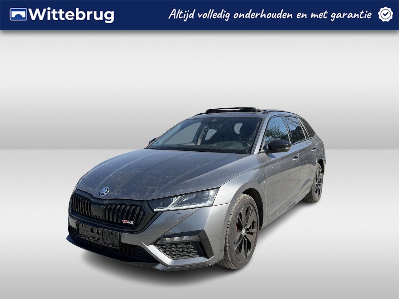 Skoda Octavia Combi - 1.4 TSI RS iV PHEV / AUTOMAAT/ PANO/ KEYLESS/ HEAD-UP DISPLAY/ DAB RADIO/ NAVI/ RIJ-MODI/ - AutoWereld.nl