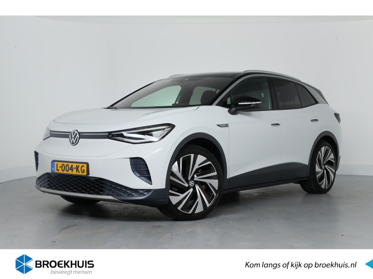 Volkswagen ID.4 - First Max 77 kWh | LED | Memory Stoel | Trekhaak | Clima | Camera | HUD | Cruise Adaptive - AutoWereld.nl