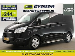 Ford Transit Custom - 270 2.2 TDCI L1H1 Limited 155PK | Dubbele Cabine | 5 Persoons Airco Camera Cruise Navi Tre