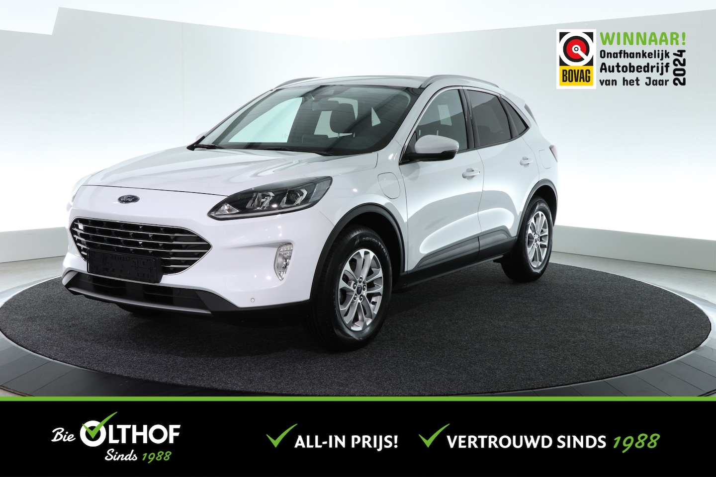 Ford Kuga - 2.5 PHEV Titanium | AFN. TREKHAAK 13-P | STOELVERW. | CAMERA | CARPLAY | - AutoWereld.nl