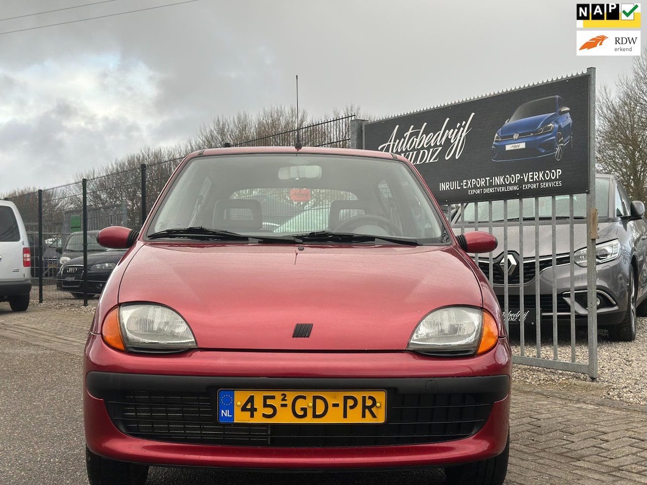 Fiat Seicento - 1100 ie Hobby 70DKM NL Auto - AutoWereld.nl