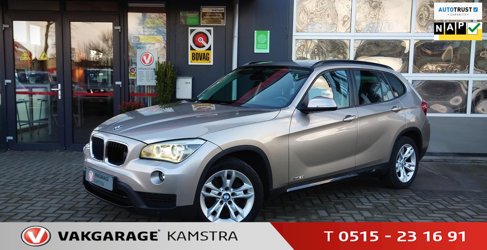 BMW X1 - XDrive 20i HighE.184PK Panodak/Clima/Cruise/Navi/PDC - AutoWereld.nl