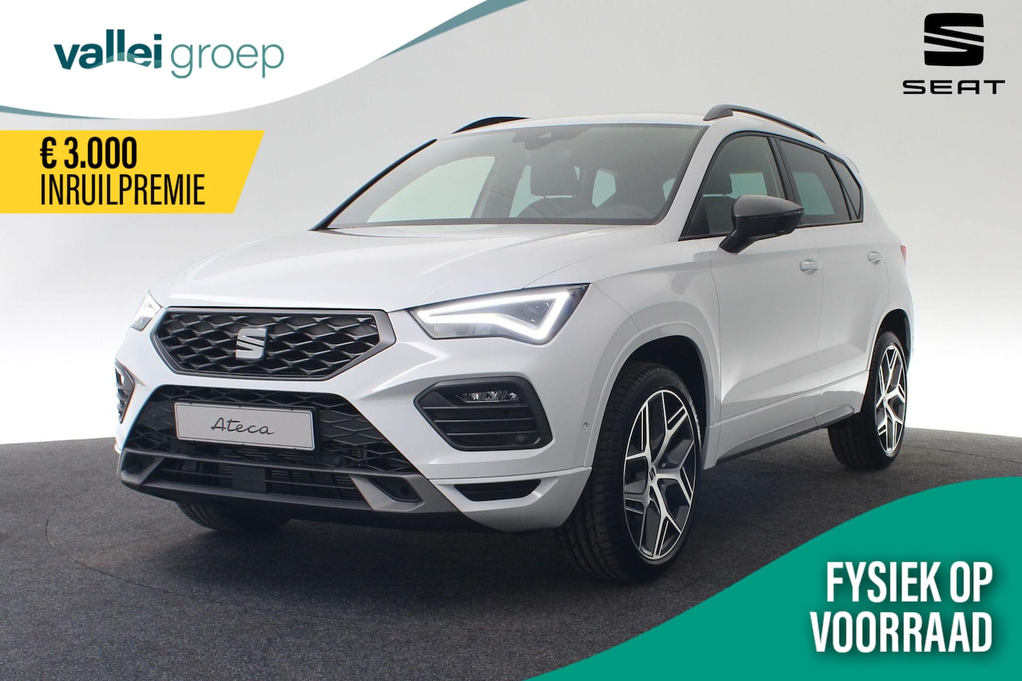 Seat Ateca - FR Business Intense 1.5 TSI 110 kW / 150 pk DSG | Camera | Full LED | Stoelverwarming | Si - AutoWereld.nl