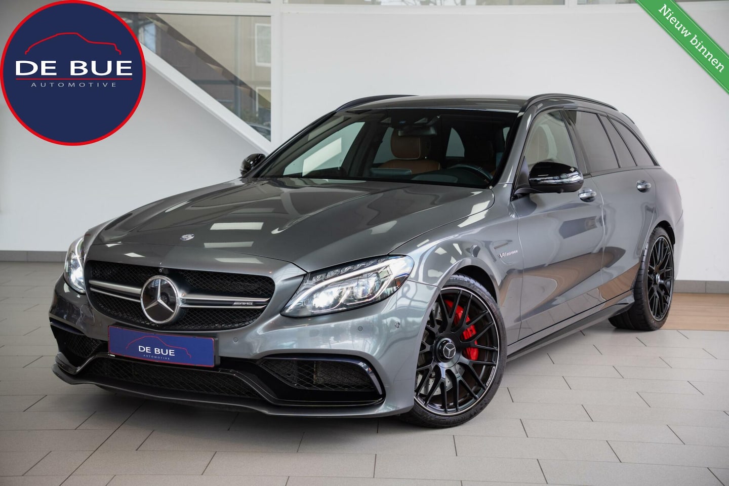 Mercedes-Benz C-klasse Estate - AMG 63 S Edition 1 Designo Carbon Head Up Burmester Adaptive Dealer Onderhouden - AutoWereld.nl