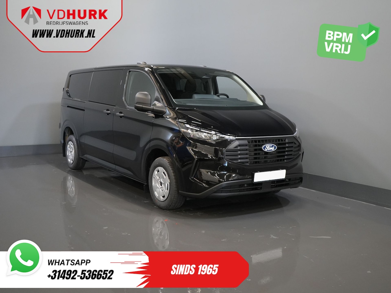 Ford Transit Custom - 2.0 TDCI 150 pk Trend DC Dubbel Cabine BPM VRIJ! Garantie 5J of 200.00km/ Adapt.Cruise/ 2x - AutoWereld.nl