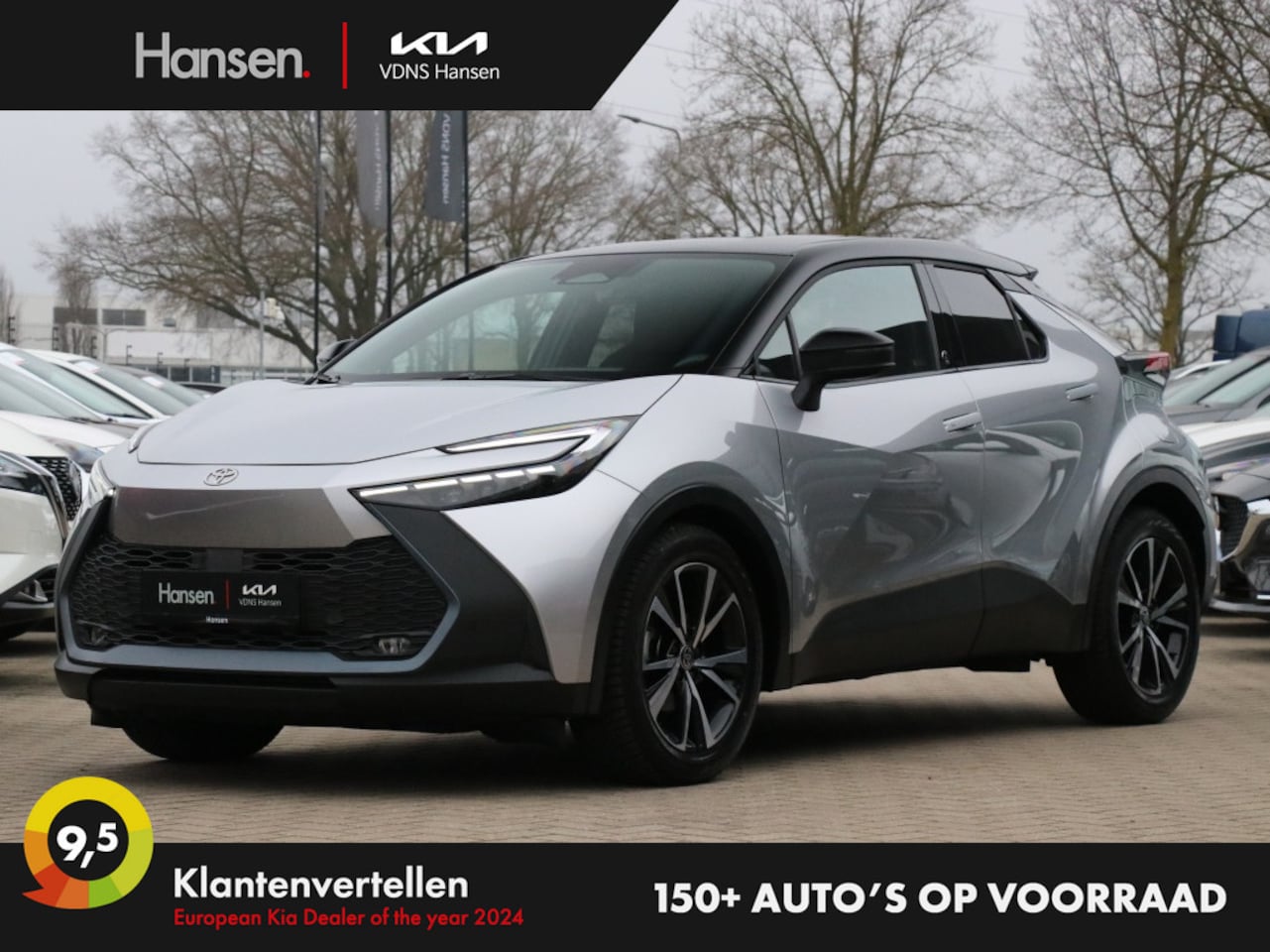 Toyota C-HR - 1.8 Hybrid 140 Dynamic I Navi I Keyless I Dodehoekdetectie - AutoWereld.nl