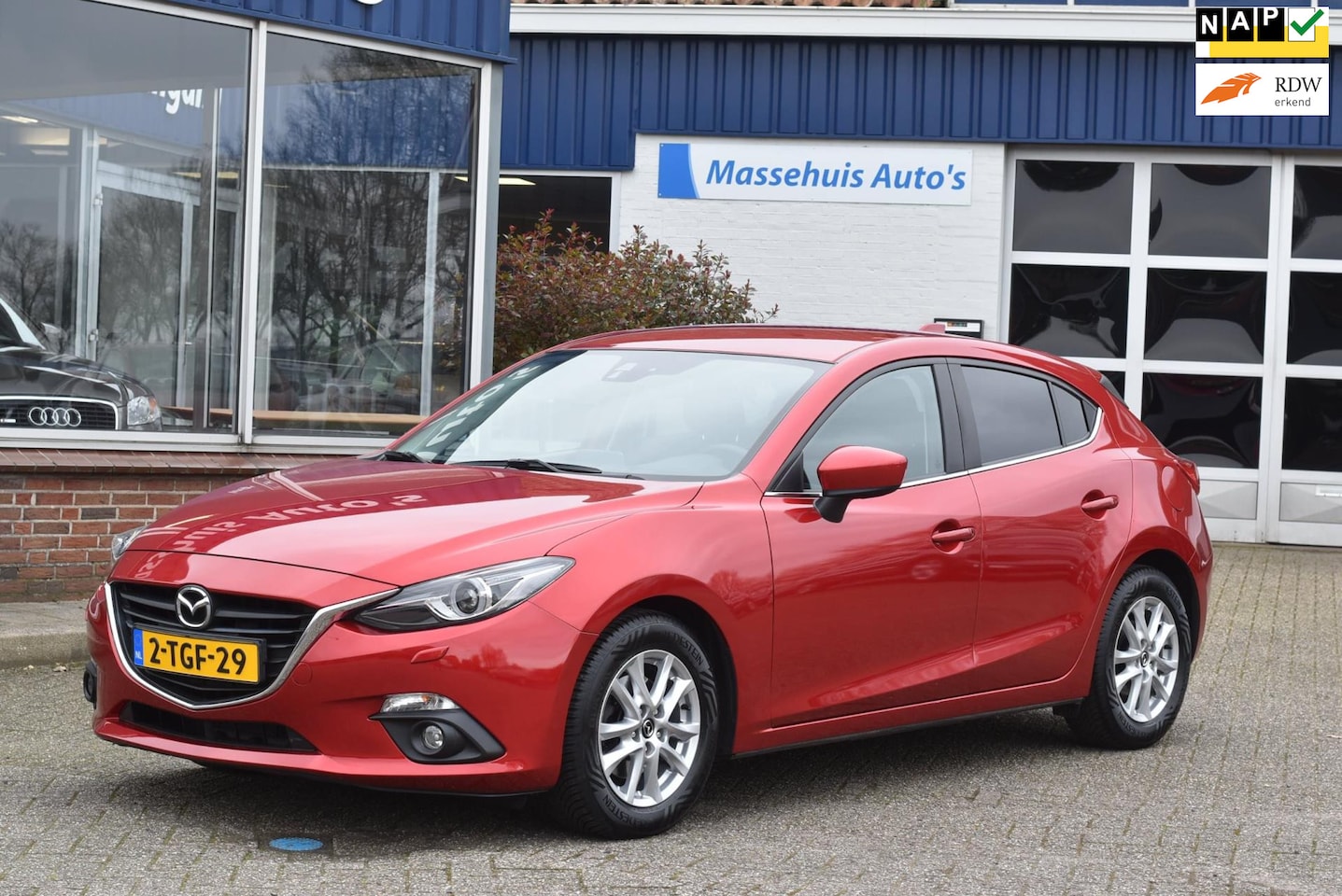 Mazda 3 - 2.0 TS+ 106dkm Trekhaak 2e eig. Navi Clima Cruise All-seasons Nwe APK - AutoWereld.nl